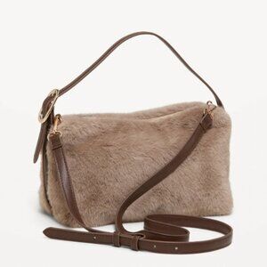 Faux-Fur Crossbody Bag